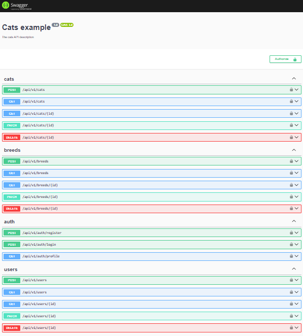 Captura de pantalla del proyecto /projects/swagger.png